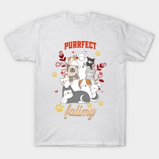 Purrfect Family T-Shirt